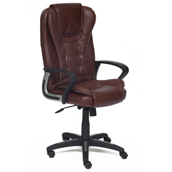 

Кресло коричневый/коричневый перфорированный (кож/зам) Tetchair 8812 10202, 8812 10202