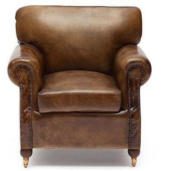 

Кресло Secret De Maison BRONCO ( mod. 1192 ) Античный темный (кожа буйвола) (Tetchair), 9393 10304
