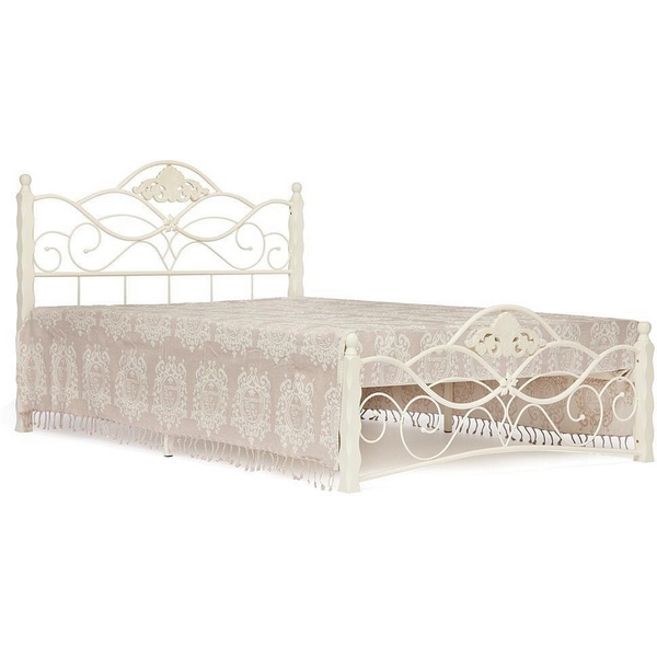 

Кровать CANZONA Белый (butter white) (дерево гевея/металл) Tetchair 7992 10385, 7992 10385