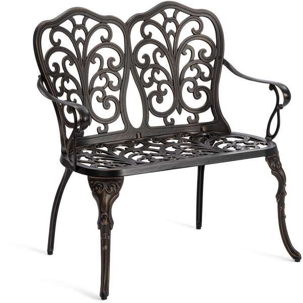 

Скамья Secret de Maison Symphonie/Симфония сплав металла/алюминий, бронзовый 95х56х92см Tetchair 10673, Бронза, 10673