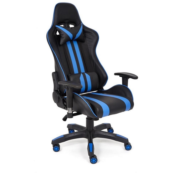 

Кресло iCar черный/синий (кож/зам) Tetchair 9816 10726, 9816 10726