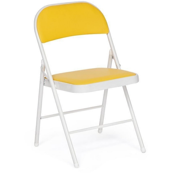 

Стул складной FOLDER (mod. 032) желтый (каркас: металл, сиденье/спинка: экокожа) Tetchair 11046 11728, 11046 11728