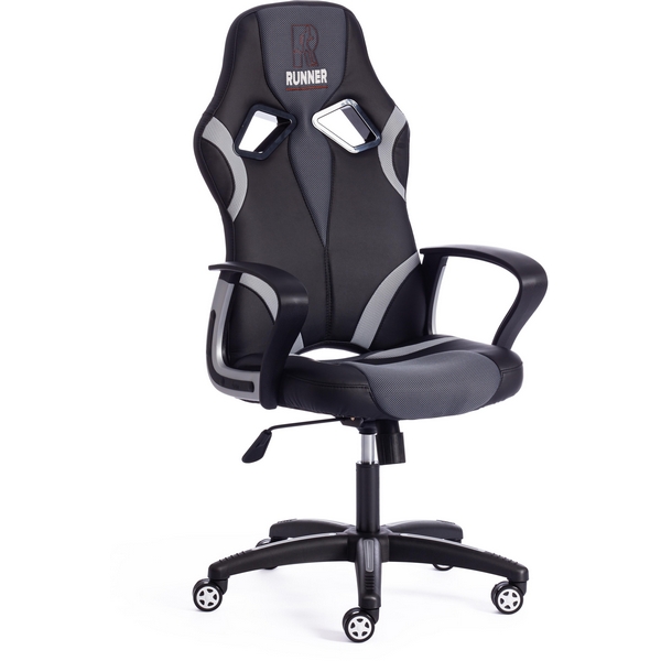 

Кресло RUNNER Tetchair (Черный,Серый)., RUNNER 11734