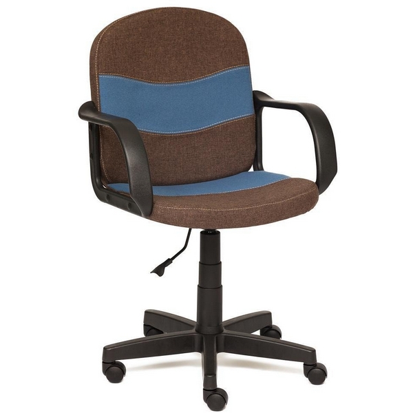 

Кресло коричневый/синий (ткань) Tetchair 8533 12009, 8533 12009