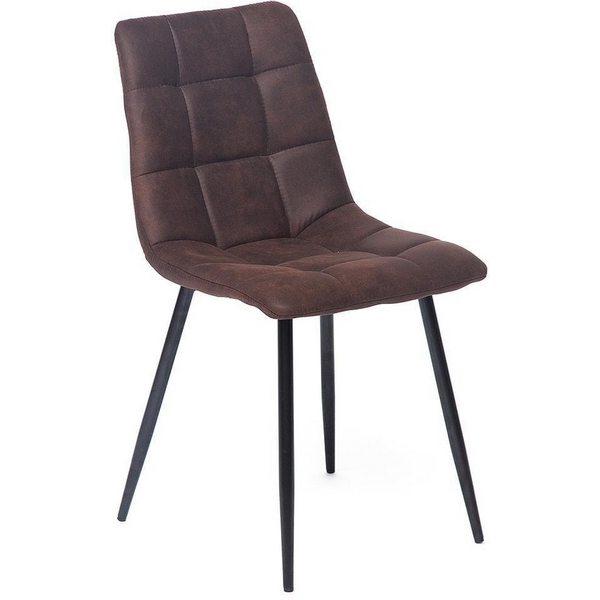 

Стул (mod. 7094) темно-коричневый/черный (металл,ткань наппа) Tetchair 110591 12092, 110591 12092