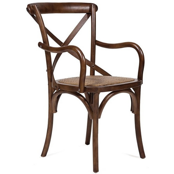 

Обеденный стул Tetchair CROSS (Вяз/Темный орех ) 12376, Cross 12376