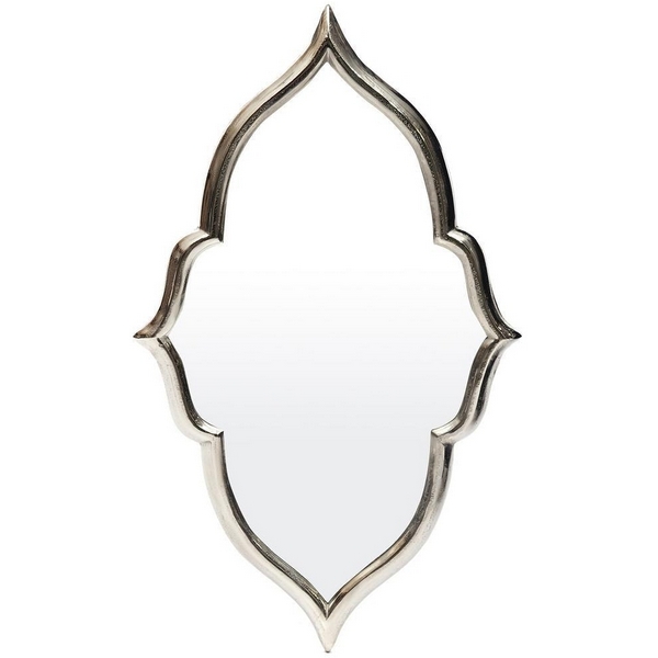 Зеркало MOROCAIN (mod. 5112) металл, 46х73,5х2,5см, никель/nickel Tetchair Secret De Maison 12580