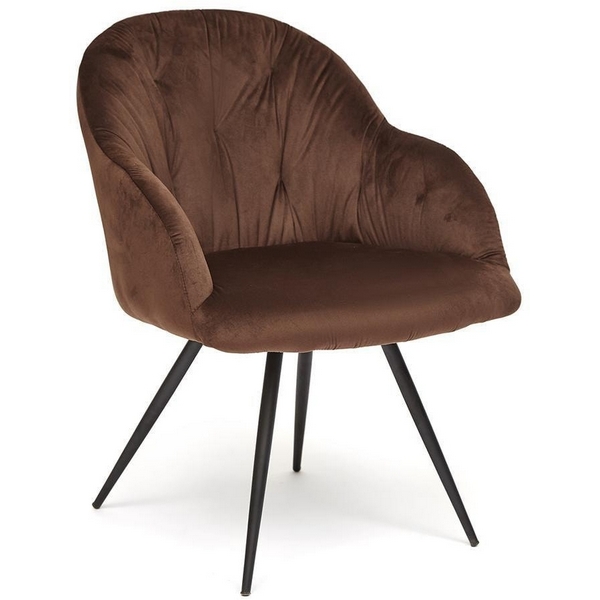 

Кресло ( mod.1602 ) коричневый вельвет (металл/ткань) Tetchair 111297 12647, 111297 12647