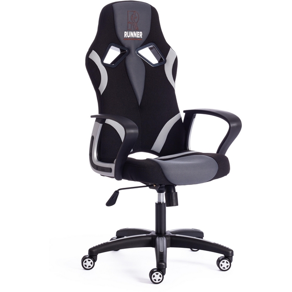 

Кресло RUNNER Tetchair (Черный,Серый)., RUNNER 12875