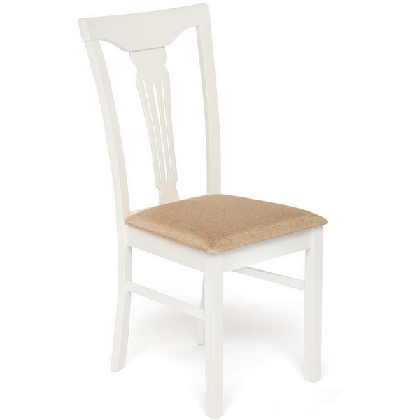 

Стул - Гермес/ white, ткань песочная (Jaffy 104-58) (дерево гевея) Tetchair 8074 12890, 8074 12890