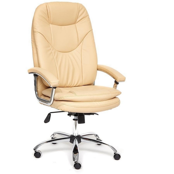 

Кресло SOFTY кож/зам, бежевый, 36-34 Tetchair LUX 12901, SOFTY LUX 12901