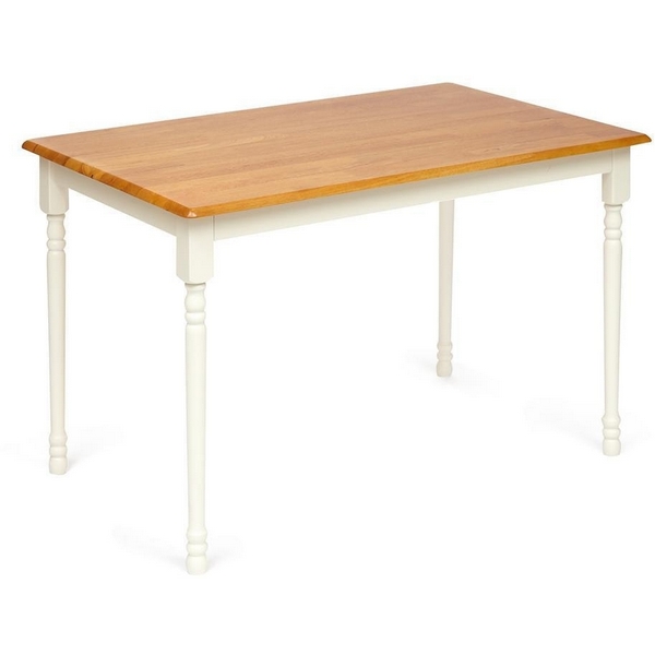 

Стол обеденный (mod. TB3048-01) oak/ivory ( дуб/слоновая кость) (дерево гевея) Tetchair 111860 13038, 111860 13038