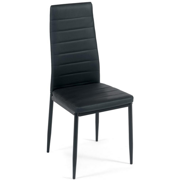 

Стул (mod. 24) черный (металл/экокожа) Tetchair 112090 13194, 112090 13194