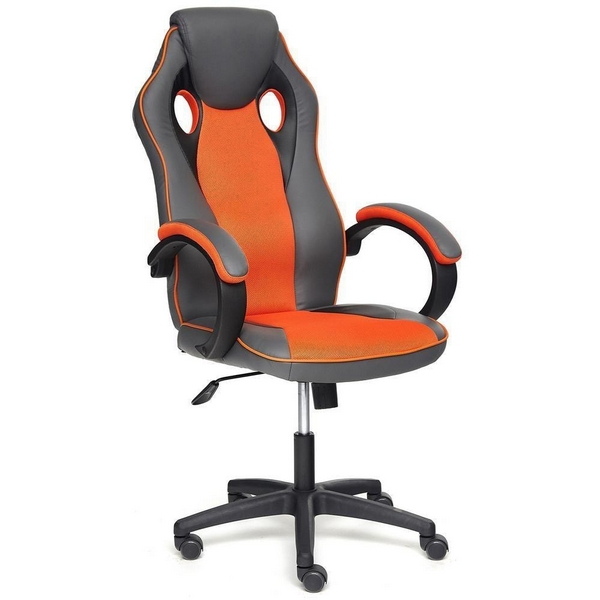 

Кресло GT металлик/оранжевый (кож/зам/ткань) Tetchair 112177 13250, 112177 13250