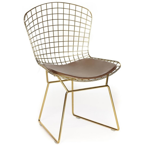 

Стул BAZALT с подушкой (mod. DC5079) золотой гальваник (металл) (Tetchair), 112439 13411
