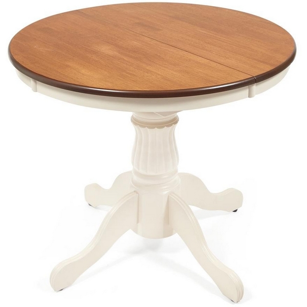 

Стол NAVARRESE (mod. E-R36R+12AV NMO-2B) oak+cream (дуб+кремовый) (дерево гевея/мдф) Tetchair 111710 13485, 111710 13485