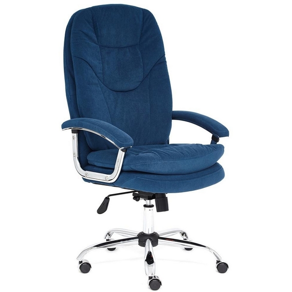 

Кресло SOFTY флок , синий, Tetchair LUX 13592, SOFTY LUX 13592
