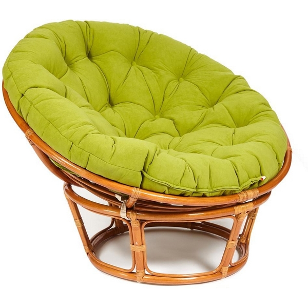 Изображение товара Кресло PAPASAN/ПАПАСАН 23/01 W /с подушкой/ (Коричневый) арт.