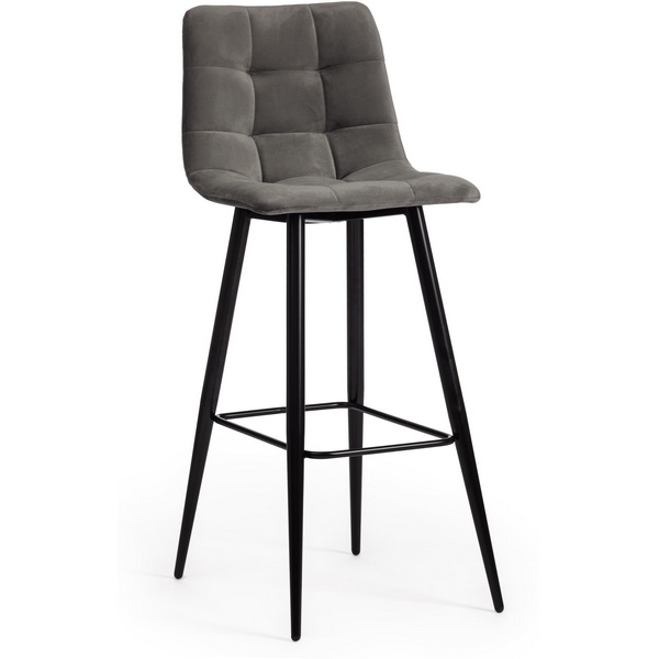 

Стул барный CHILLY (mod.7095б) (Ткань,Металл /Серый,Черный) Tetchair, Chilly 14350