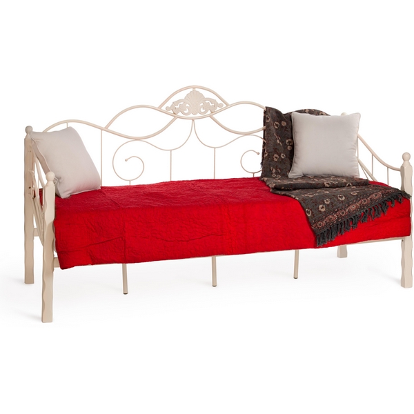 

Кровать CANZONA Белый (butter white) (дерево гевея/металл) Tetchair 113034 15047, 113034 15047