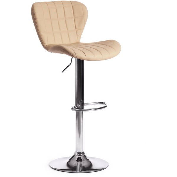 

Стул барный AVIONIC (mod. KY712A) бежевый/хром (металл/экокожа) Tetchair 113664 15097, 113664 15097