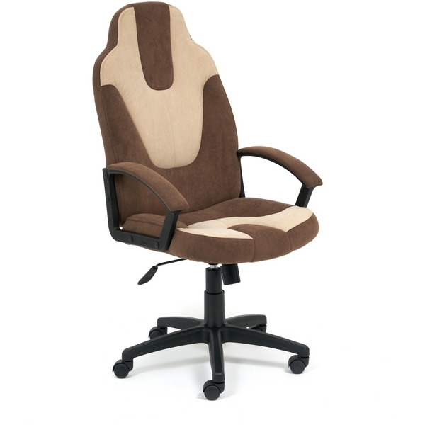 

Кресло (3) коричневый/бежевый (флок) Tetchair 881 15137, 881 15137