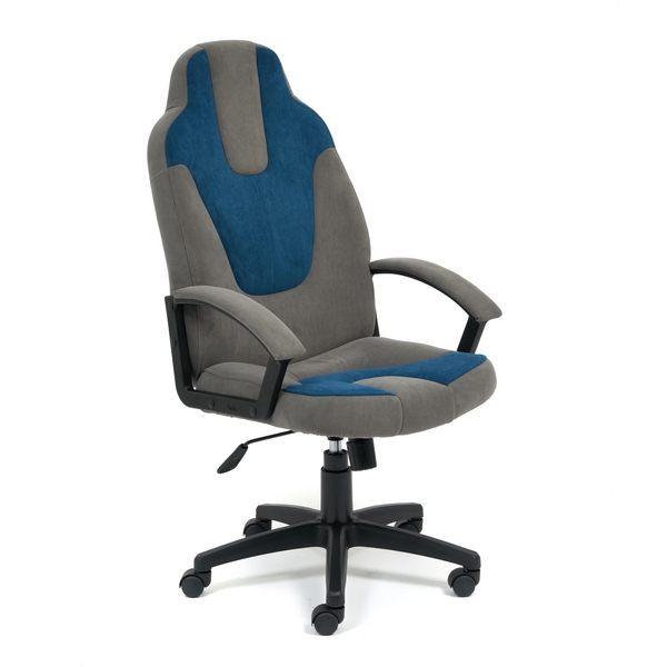 

Кресло (3) серый/синий (флок) Tetchair 881 15139, 881 15139