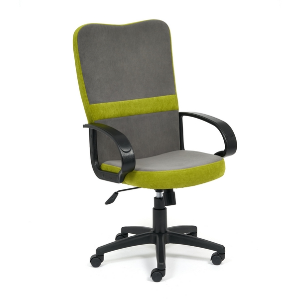 

Кресло СН757 серый/олива (флок) Tetchair 7169 15145, 7169 15145