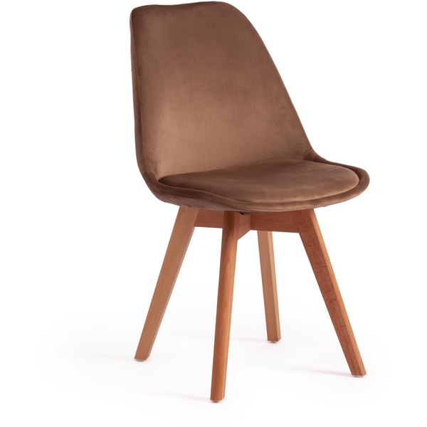 

Стул (mod. 74) коричневый (HLR11)/натуральный (вельвет/дерево) Tetchair 113786 15218, 113786 15218