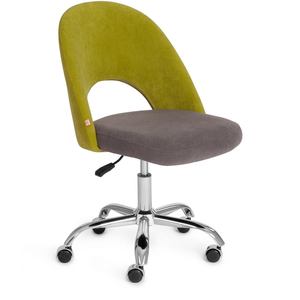 

Кресло олива/серый (флок) Tetchair 113965 15365, 113965 15365
