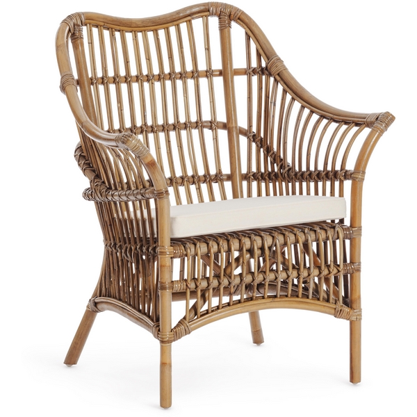 

Кресло BASON подушкой 72*65*88 см, натуральный серый/natural grey, подушка: ткань Tetchair Secret De Maison 15392, Secret De Maison 15392