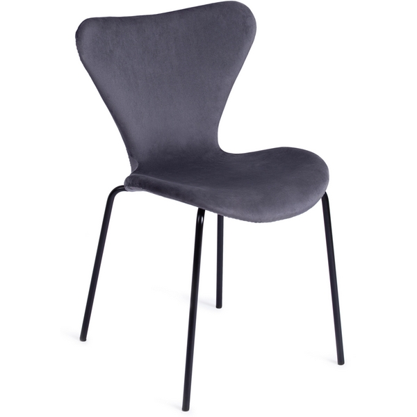

Обеденный стул Tetchair Jacobsen (Металл,Флок/Серый), Jacobsen 15415
