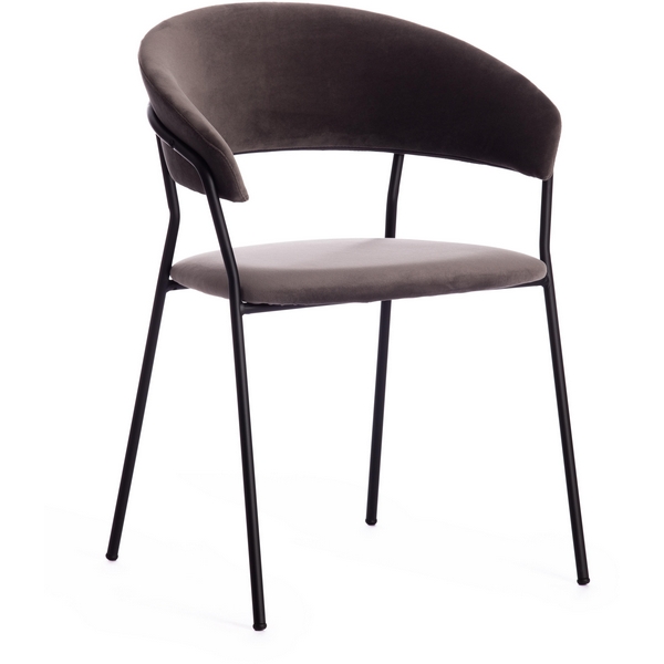 

Кресло TURIN (mod. 0129571) Tetchair (Серо-коричневый,Черный)., Turin 15524
