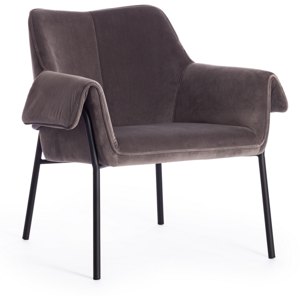 

Кресло BESS (mod. 0179471) Tetchair (Серо-коричневый,Черный)., BESS 15529