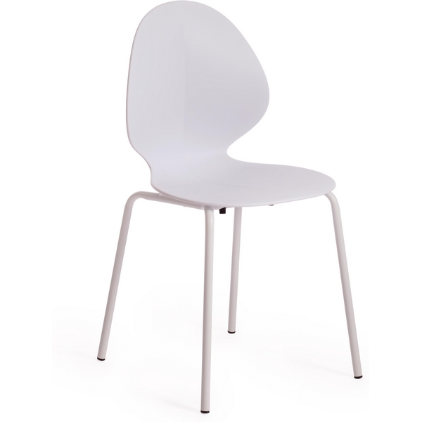 

Обеденный стул Tetchair EBAY (Металл,Пластик/Белый), EBAY 19075