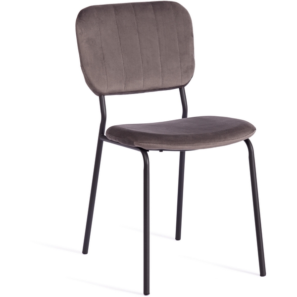 

Стул CAROL (mod. UC06) Tetchair (Темно-серый,Черный)., Carol 19320