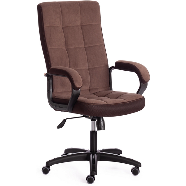 

Компьютерное кресло игровое Tetchair TRENDY (Флок,Ткань/Коричневый), Trendy 19463