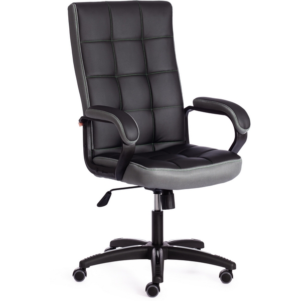 

Компьютерное кресло игровое Tetchair TRENDY (22) (Исскуственная кожа,Ткань/Черный,Серый) 19515, Серый;черный, TRENDY (22) 19515