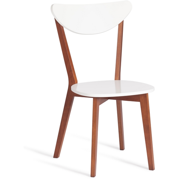 Изображение товара Стул жесткое сиденье MAXI - обеденные стулья белые