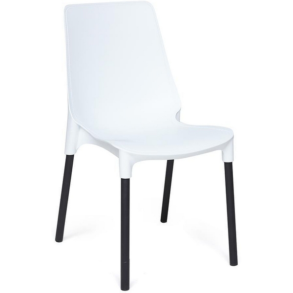 

Стул GENIUS (mod 75) / 1 шт. в упаковке (Металл,Пластик /Белый,Черный) Tetchair, GENIUS 19664