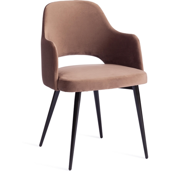

Обеденный стул Tetchair VALKYRIA (Ткань,Металл/Коричневый,Черный ), VALKYRIA 19927