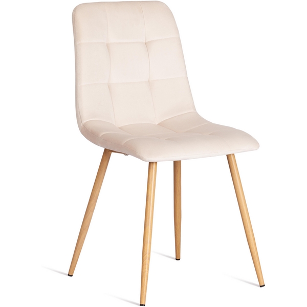 

Обеденный стул Tetchair CHILLY (Вельвет,Металл/Бежевый), Chilly 20420