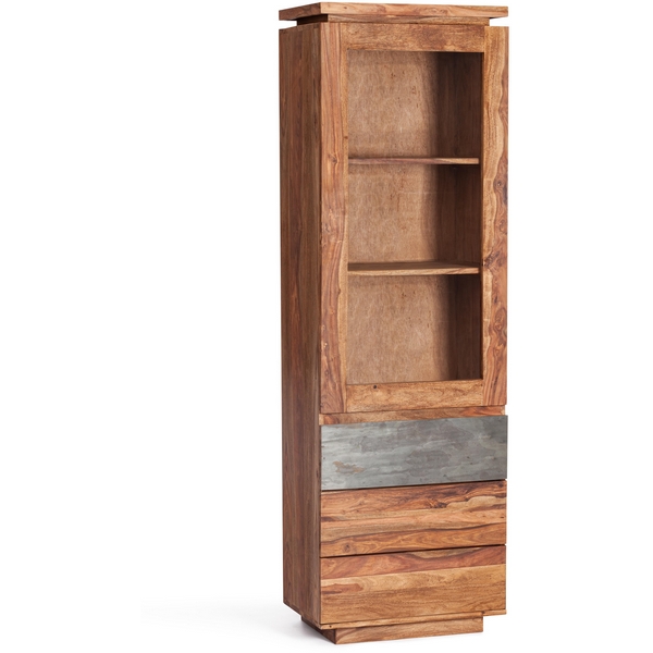 Витрина Secret de Maison Росвуд/Rosewood (мод. GK9801-192) массив палисандра/стекло, 60х40х192см, натуральный тонированный Tetchair 20456