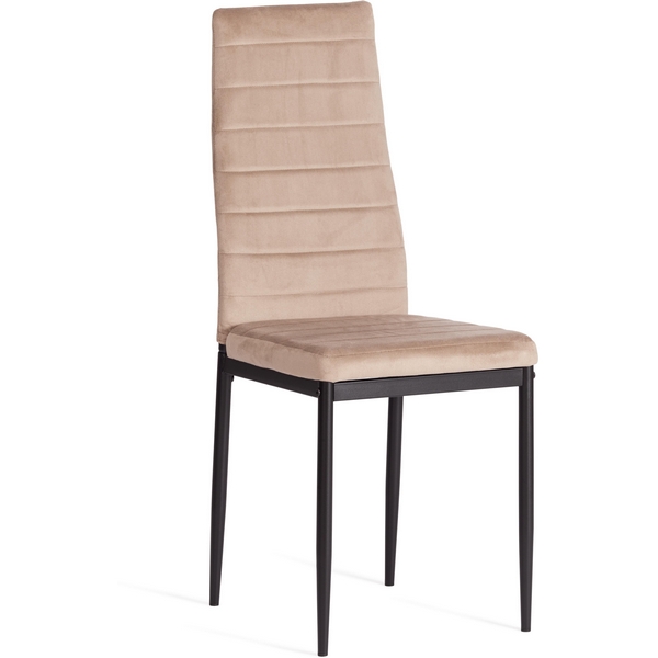 

Обеденный стул Tetchair Easy (Металл,Вельвет/Бежевый,Черный), Easy 20546