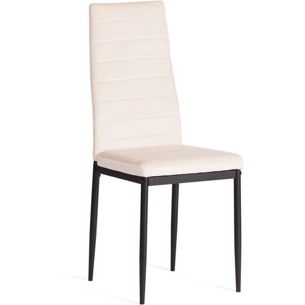 

Обеденный стул Tetchair Easy (Металл,Вельвет/Бежевый,Черный ), Easy 20547