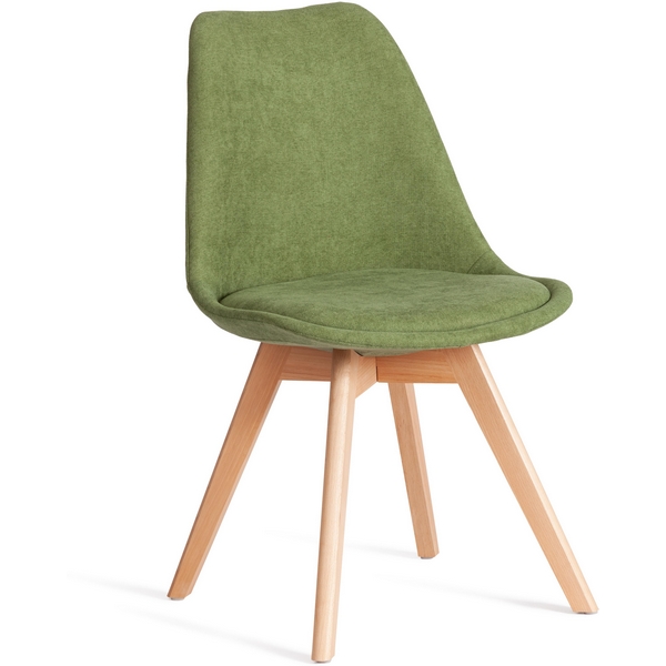 

Обеденный стул Tetchair TULIP (Дерево,Пластик,Ткань/Зеленый), Tulip 21127