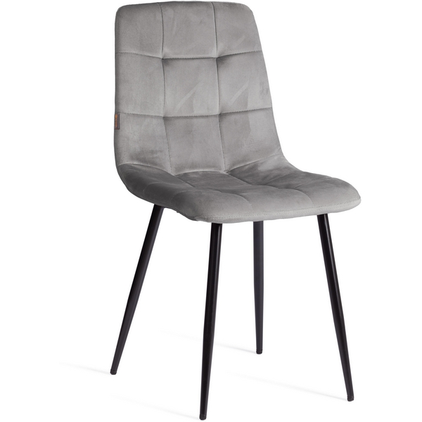 

Стул CHILLY (mod. JSC-220) Tetchair (Металл,Велюр/Темно-серый) арт.21495, Modern 21495