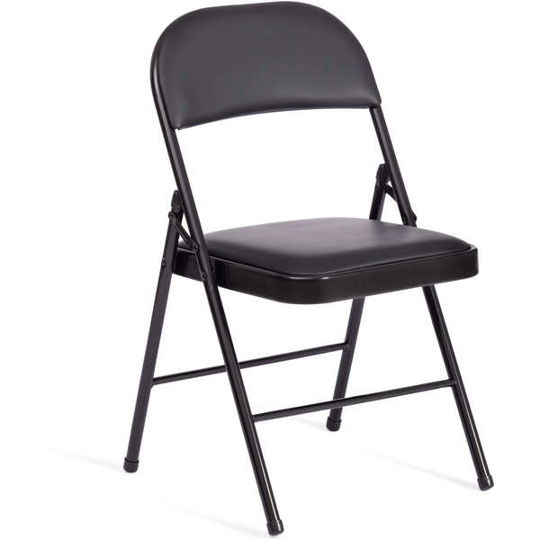 

Стул складной FOLDER (mod. 3022G) / 2 шт. в упаковке Tetchair (Металл,Экокожа/Черный) арт.21532, 21532