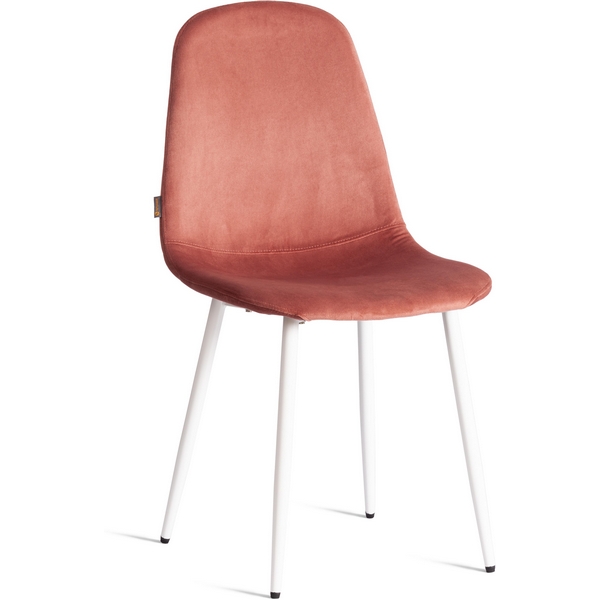 

Стул BREEZE (mod. JSC-58) / 1 шт. в упаковке (Велюр,Металл /Коралловый,Белый) Tetchair, Breeze 21557