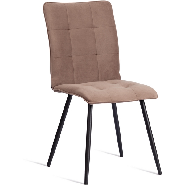 

Стул обеденный Bari Tetchair (Ткань Велюр/Бежевый,Черный) арт.21655, 21655